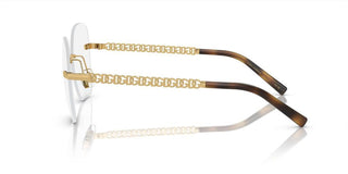 Dolce & Gabbana DG 1352 women Gold Geometric Eyeglasses