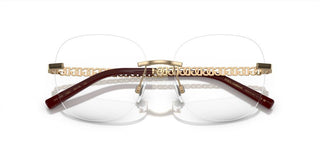 Dolce & Gabbana DG 1352 women Gold Geometric Eyeglasses