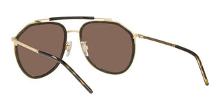 Dolce & Gabbana DG 2277 men Gold Pilot Sunglasses