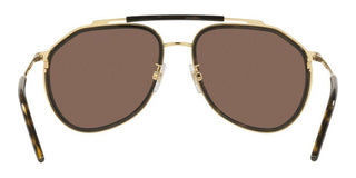 Dolce & Gabbana DG 2277 men Gold Pilot Sunglasses