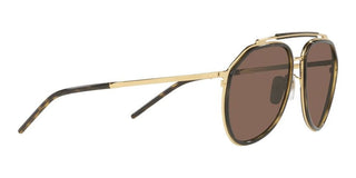 Dolce & Gabbana DG 2277 men Gold Pilot Sunglasses