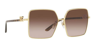 Dolce & Gabbana DG 2279 women Gold Squared Sunglasses