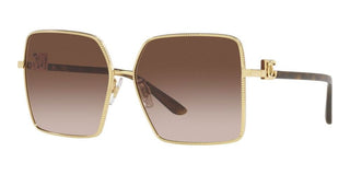 Dolce & Gabbana DG 2279 women Gold Squared Sunglasses