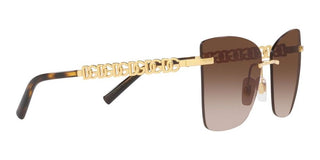 Dolce & Gabbana DG 2289 women Gold Cat Eye Sunglasses