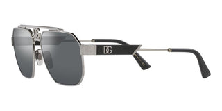 Dolce & Gabbana DG 2294 men Silver Geometric Sunglasses