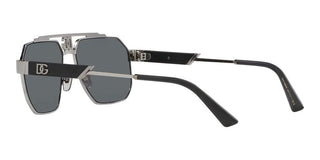 Dolce & Gabbana DG 2294 men Silver Geometric Sunglasses