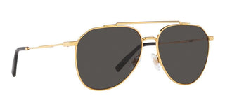 Dolce & Gabbana DG 2296 men Gold Pilot Sunglasses