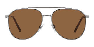 Dolce & Gabbana DG 2296 men Silver Pilot Sunglasses