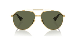 Dolce & Gabbana DG 2302 men Gold Pilot Sunglasses