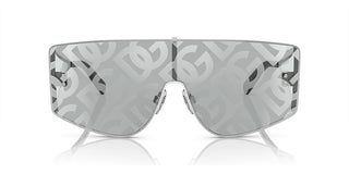 Dolce & Gabbana DG 2305 men Silver Shield Sunglasses