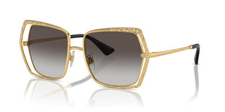 Dolce & Gabbana DG 2306 women Gold Oversize Sunglasses