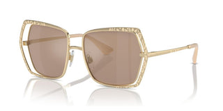 Dolce & Gabbana DG 2306 women Gold Oversize Sunglasses