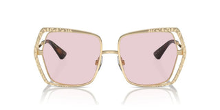 Dolce & Gabbana DG 2306 women Gold Oversize Sunglasses