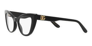 Dolce & Gabbana DG 3354 women Black Cat Eye Eyeglasses