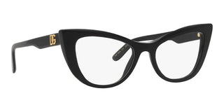 Dolce & Gabbana DG 3354 women Black Cat Eye Eyeglasses