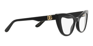 Dolce & Gabbana DG 3354 women Black Cat Eye Eyeglasses