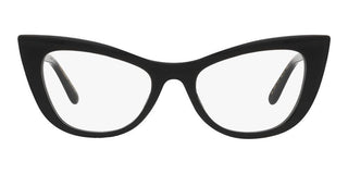 Dolce & Gabbana DG 3354 women Black Cat Eye Eyeglasses