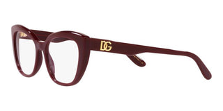 Dolce & Gabbana DG 3355 women Red Cat Eye Eyeglasses