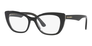 Dolce & Gabbana DG 3360 women Black Cat Eye Eyeglasses