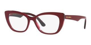 Dolce & Gabbana DG 3360 women Red Cat Eye Eyeglasses