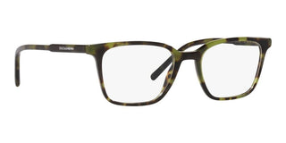 Dolce & Gabbana DG 3365 men Havana Squared Eyeglasses