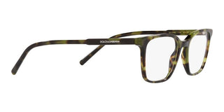 Dolce & Gabbana DG 3365 men Havana Squared Eyeglasses