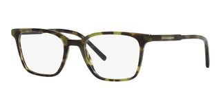 Dolce & Gabbana DG 3365 men Havana Squared Eyeglasses