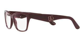 Dolce & Gabbana DG 3370 women Brown Geometric Eyeglasses