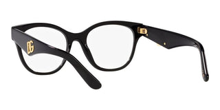 Dolce & Gabbana DG 3371 women Black Geometric Eyeglasses