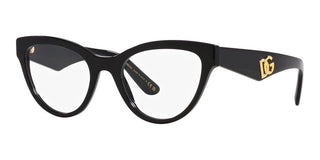 Dolce & Gabbana DG 3372 women Black Cat Eye Eyeglasses