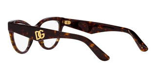 Dolce & Gabbana DG 3372 women Havana Cat Eye Eyeglasses