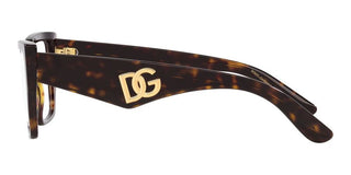 Dolce & Gabbana DG 3373 women Havana Squared Eyeglasses