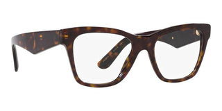 Dolce & Gabbana DG 3374 women Havana Squared Eyeglasses