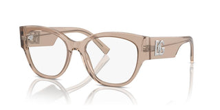 Dolce & Gabbana DG 3377 women Brown Butterfly Eyeglasses