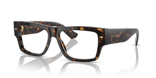 Dolce & Gabbana DG 3379 men Havana Squared Eyeglasses