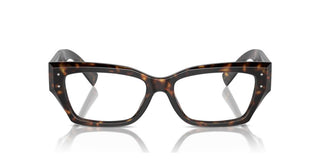 Dolce & Gabbana DG 3387 women Havana Squared Eyeglasses