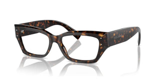 Dolce & Gabbana DG 3387 women Havana Squared Eyeglasses