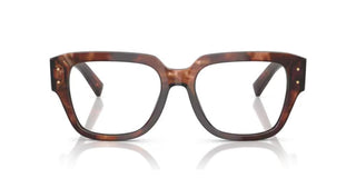 Dolce & Gabbana DG 3405 men Havana Squared Eyeglasses