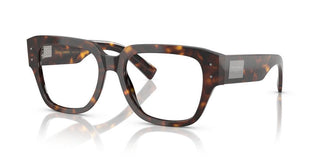 Dolce & Gabbana DG 3405 men Havana Squared Eyeglasses