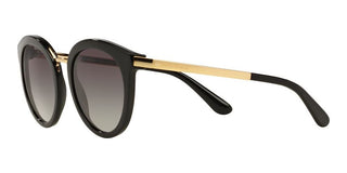 Dolce & Gabbana DG 4268 women Black Round Sunglasses