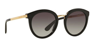 Dolce & Gabbana DG 4268 women Black Round Sunglasses