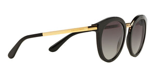 Dolce & Gabbana DG 4268 women Black Round Sunglasses