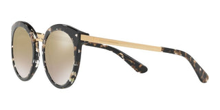 Dolce & Gabbana DG 4268 women Black Round Sunglasses