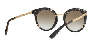 Dolce & Gabbana DG 4268 women Black Round Sunglasses