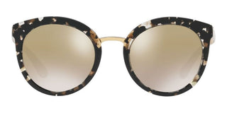 Dolce & Gabbana DG 4268 women Black Round Sunglasses