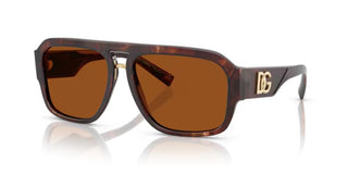 Dolce & Gabbana DG 4403 men Brown Geometric Sunglasses