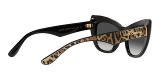 Dolce & Gabbana DG 4417 women Brown Cat Eye Sunglasses