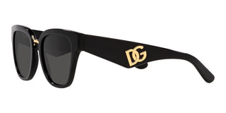 Dolce & Gabbana DG 4437 women Black Geometric Sunglasses