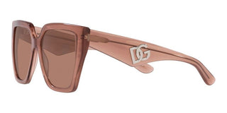 Dolce & Gabbana DG 4438 women Brown Butterfly Sunglasses