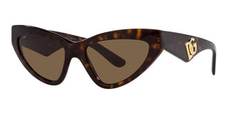 Dolce & Gabbana DG 4439 women Havana Cat Eye Sunglasses